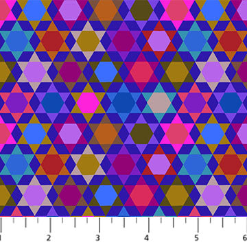 Peacework  Dream Quilt Design Cotton Fabric by Northcott