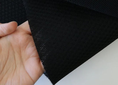 Black Air Mesh 1/2 Yard