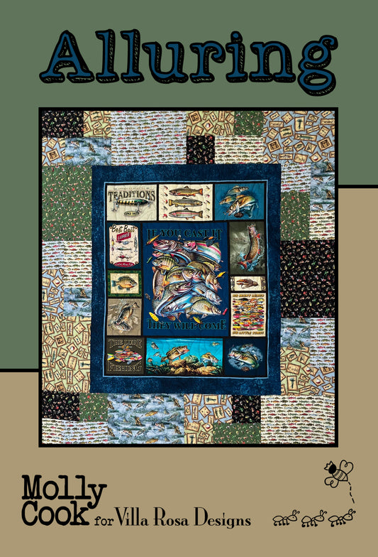 Alluring PDF Quilt Pattern by Villa Rosa Designs