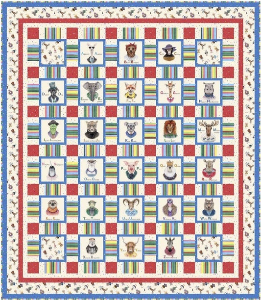 Alphabet Weave Quilt Pattern by Pine Tree Country Quilts