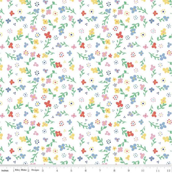 Always in Season Small Floral Cotton Fabric