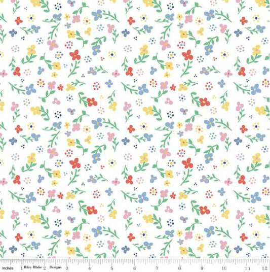 Always in Season Small Floral Cotton Fabric