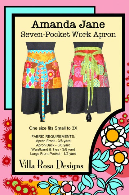 Villa Rosa Paper Pattern for Accessories