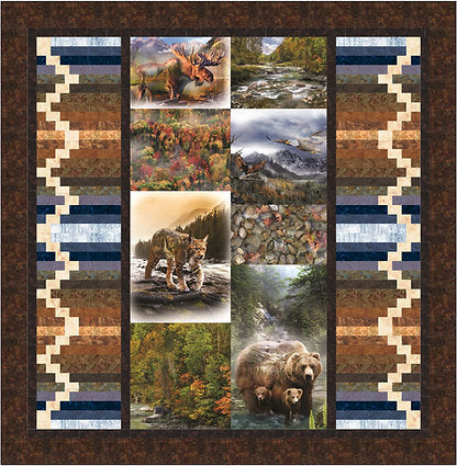 Back Country Quilt PDF Pattern by Quilting Renditions