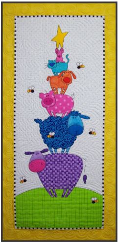 Barnyard Skyscraper PDF Download Quilt Pattern by Amy Bradley