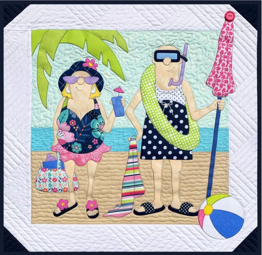Beach Time Quilt Pattern by Amy Bradley