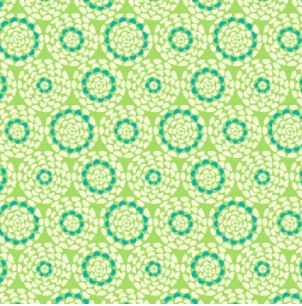 Green Belle Epoque by Ali Brookes for Dashwood Studio cotton fabric *