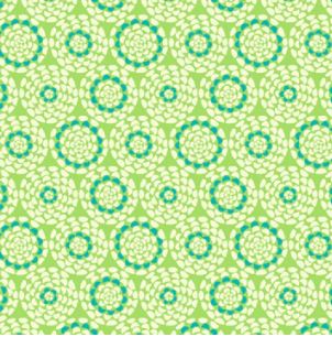 Green Belle Epoque by Ali Brookes for Dashwood Studio cotton fabric