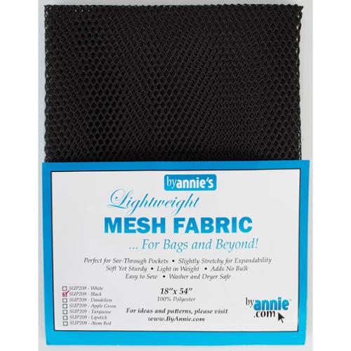 Mesh Fabric 18"x54" Black