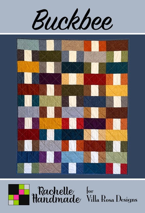 April 2024 PDF Quilt Pattern Collection of 5 digital patterns by Villa Rosa Designs, including Buckbee, Charbroiled, Dancing Corners, Red Rock and Window Weave