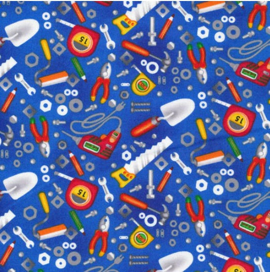 Building Construction Tools Cotton Fabric *