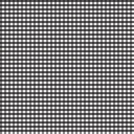 1/8 inch Small Gingham Black cotton fabric
