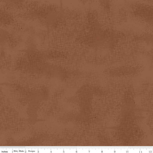 Shabby Shades grunge Color Chestnut Brown cotton fabric by Lori Holt for Riley Blake *