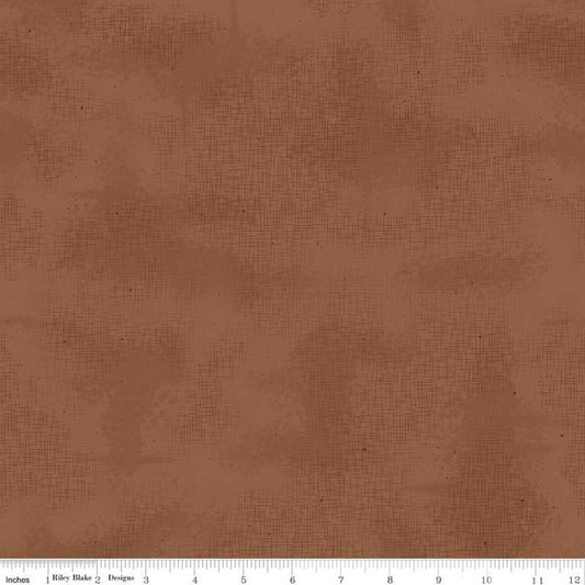 Shabby Shades grunge Color Chestnut Brown cotton fabric by Lori Holt for Riley Blake