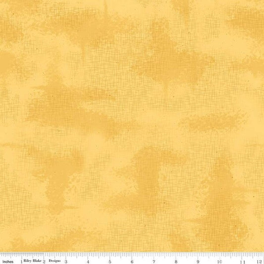 Shabby Shades grunge Color Maize Golden Yellow cotton fabric by Lori Holt for Riley Blake