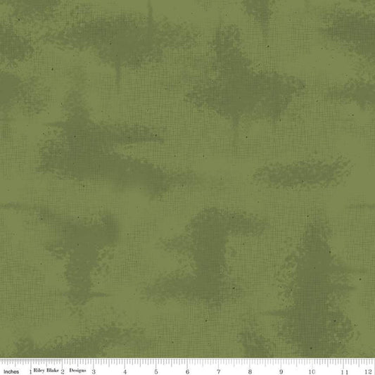 Shabby Shades grunge Color Moss Green cotton fabric by Lori Holt for Riley Blake