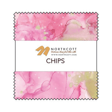 Fluidity Chips, 5" charm packs,  by Northcott Fabrics