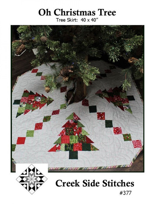 Oh Christmas Tree Skirt Quilt Pattern