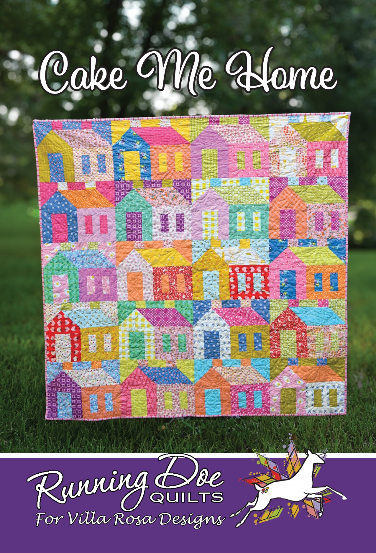 Villa Rosa Paper Pattern for Quilts