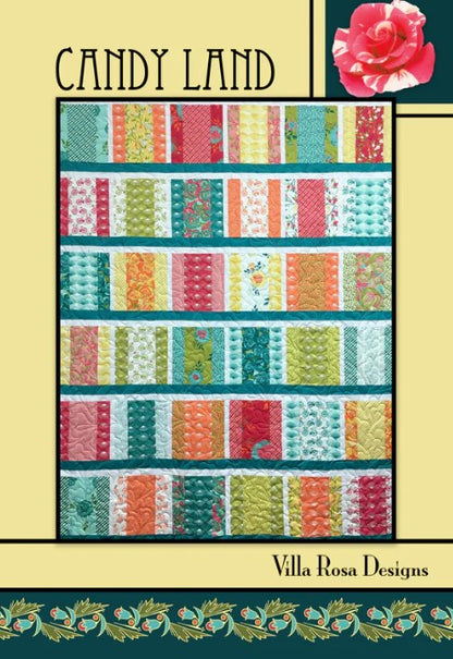 Villa Rosa Paper Pattern for Quilts