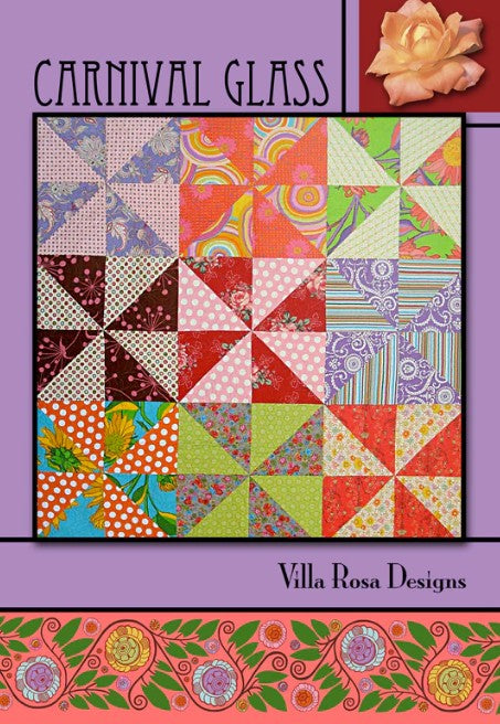 Villa Rosa Paper Pattern for Quilts