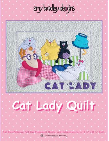Cat Lady Quilt Quilt Pattern by Amy Bradley