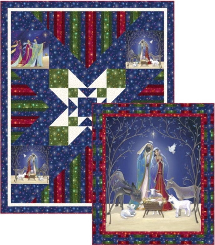 Christ is Born Quilt Pattern by Pine Tree Country Quilts