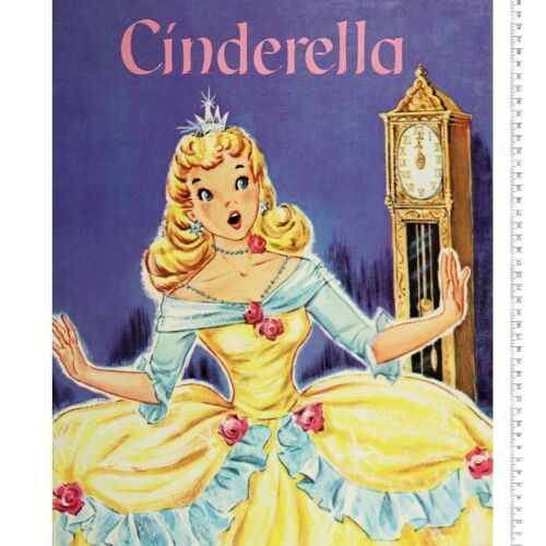 Cinderella, Storybook II Fabric Panel