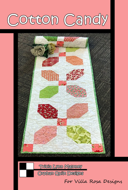 Villa Rosa Paper Patterns for Table Runners