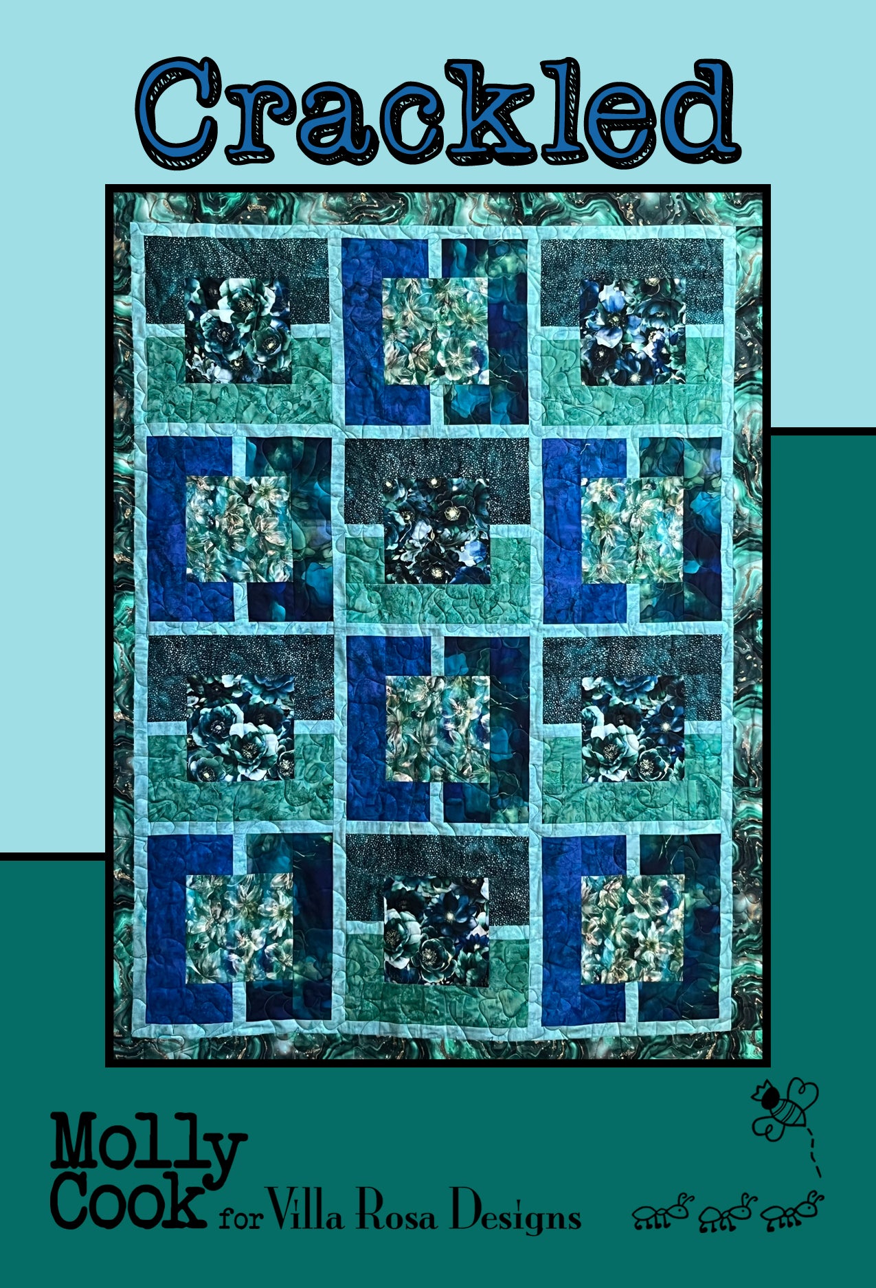 Crackled PDF Quilt Pattern by Villa Rosa Designs