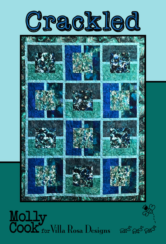 Crackled PDF Quilt Pattern by Villa Rosa Designs