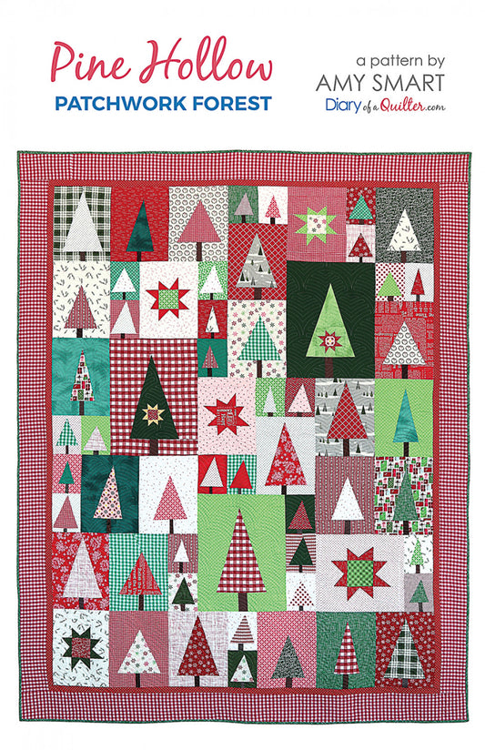 Pine Hollow Patchwork Forest Quilt Pattern