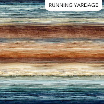 Fox Den Multicolored Gradient Cotton Fabric