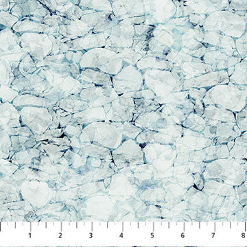 Fox Den Light Blue Cotton Fabric