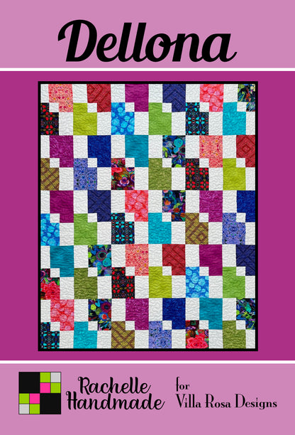 Villa Rosa Paper Pattern for Quilts
