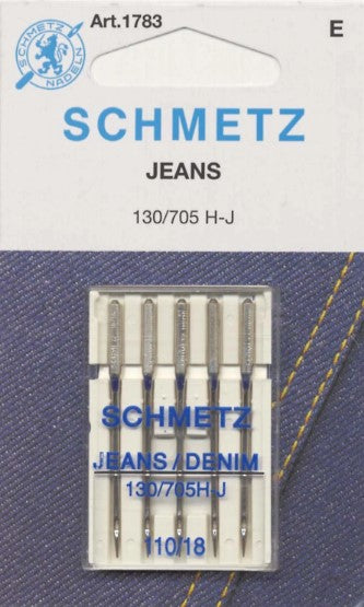 Schmetz Denim/Jeans Machine Needle Size 18/110