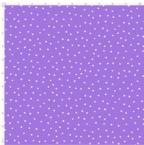 Purple Dinky Dots Cotton Fabric *