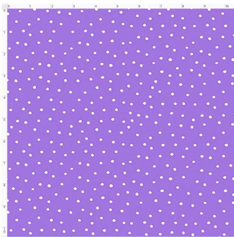 Purple Dinky Dots Cotton Fabric