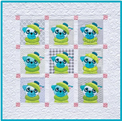 Dogs PDF Download Quilt Pattern by Amy Bradley