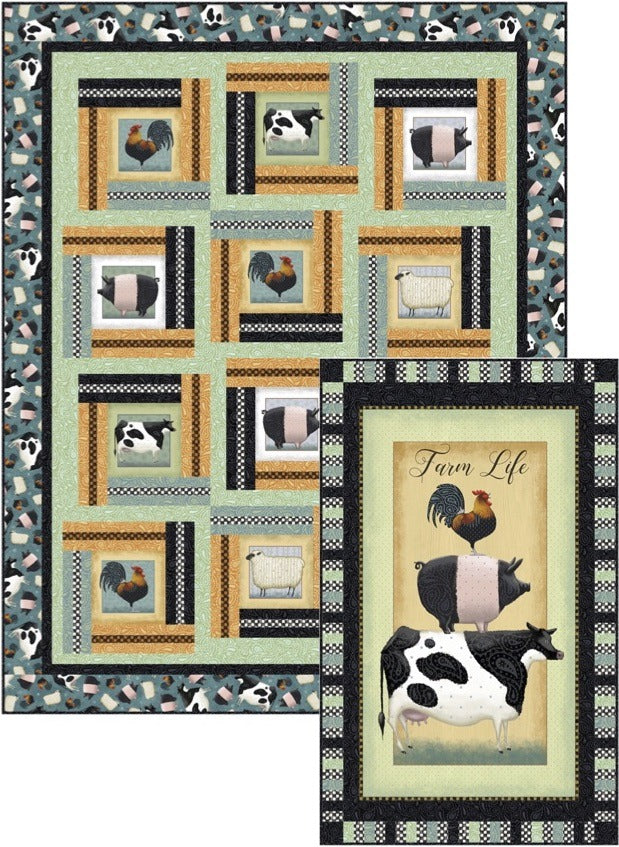 Down on the Farm Quilt Pattern by Pine Tree Country Quilts