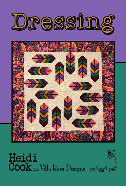 Villa Rosa Paper Pattern for Quilts