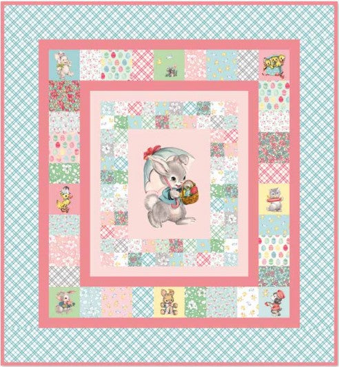 Easter Parade Fabric Panel