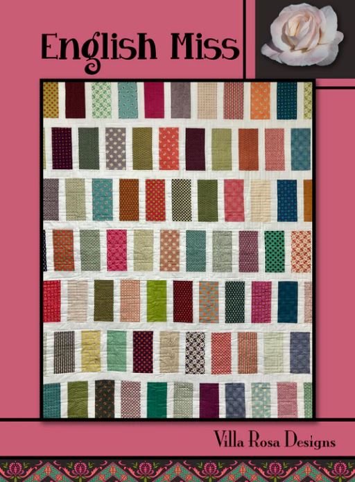 Villa Rosa Paper Pattern for Quilts