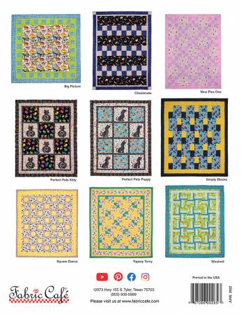 3-Yard Quilts on the Double Booklet by Fabric Cafe/Donna Robertson