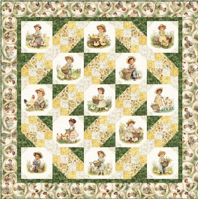 Farmer's Helper PDF Download Quilt Pattern by Pine Tree Country Quilts