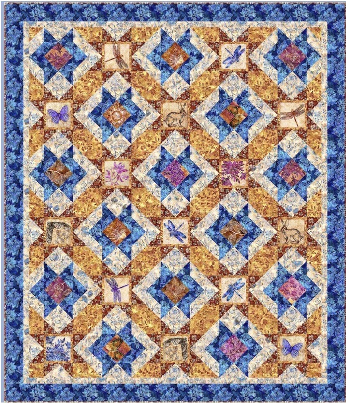 Floraluna Quilt Pattern by Pine Tree Country Quilts