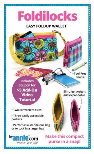 Foldilocks Wallet, Purse Pattern