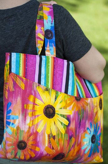 Gift Bag Tote by Cut Loose Press Pattern