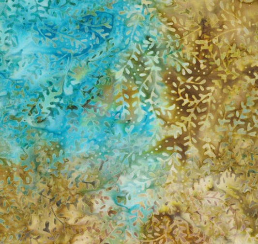 Grotto Branches Batik Fabric *