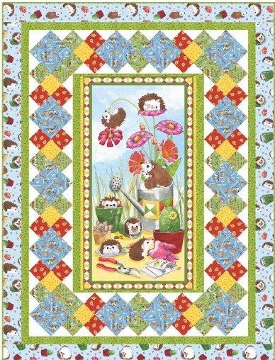 Help in the Garden PDF Download Quilt Pattern by Pine Tree Country Quilts